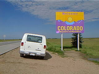 entering Colorado