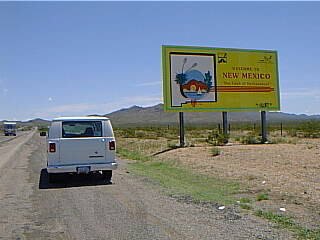 entering New Mexico