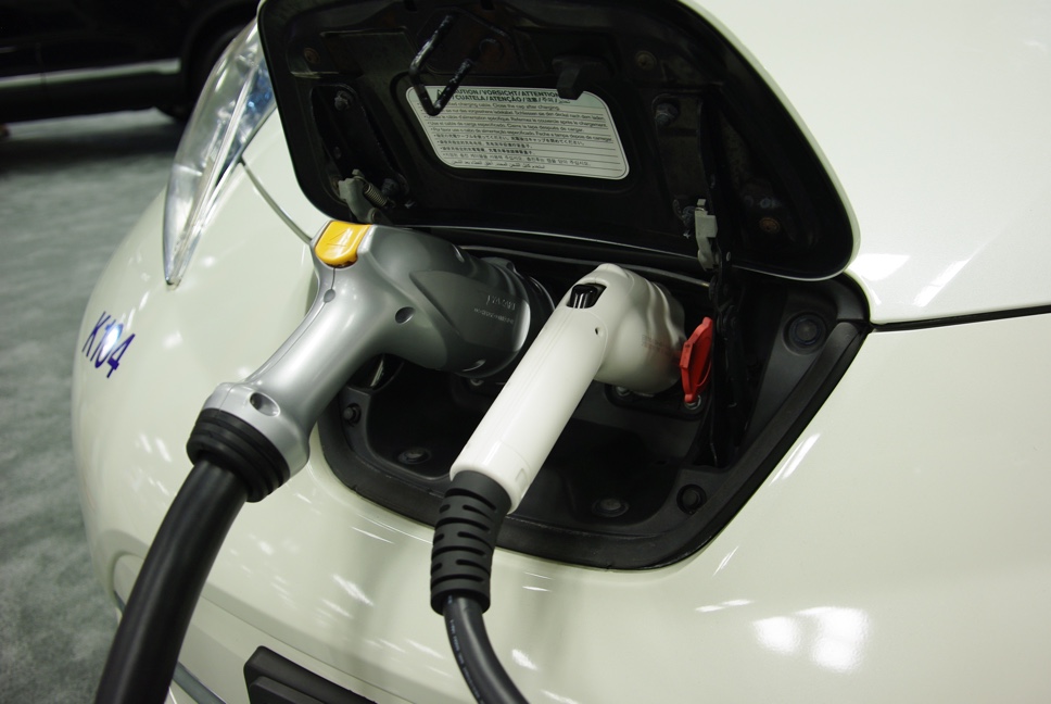 Two chargers in LEAF