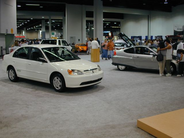 2002 Honda Civic GX and Insight