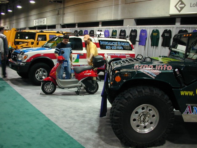 Intergalactic Hydrogen display