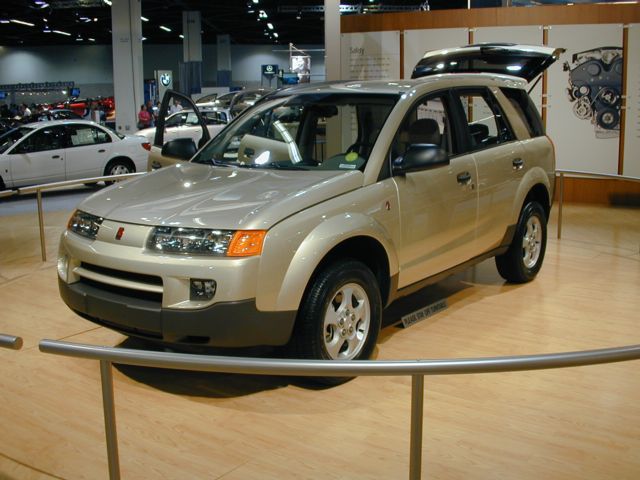 Saturn VUE sport-utility vehicle. And finally, here's an example of the 