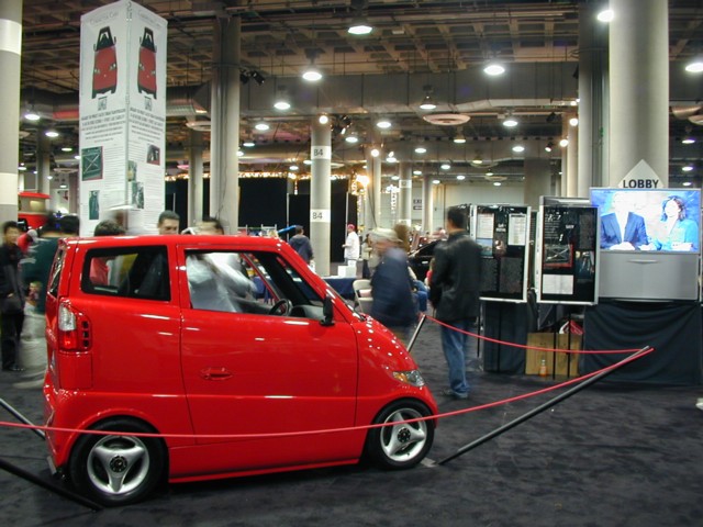 Tango booth in Kentia Hall