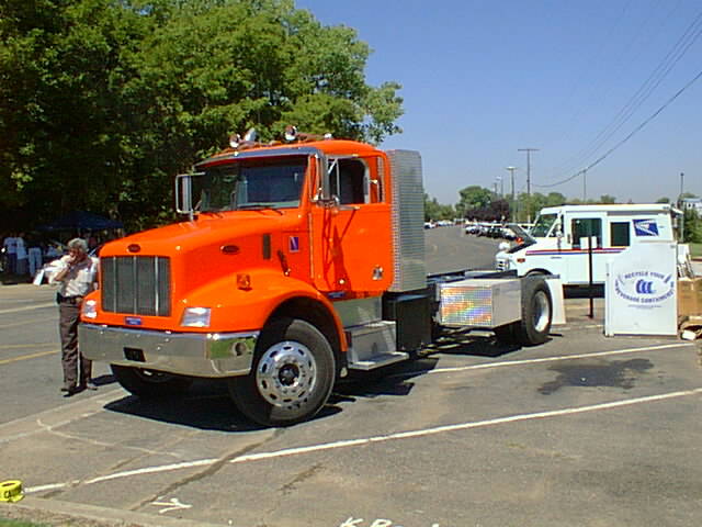 Hybrid Peterbilt & EV postal van