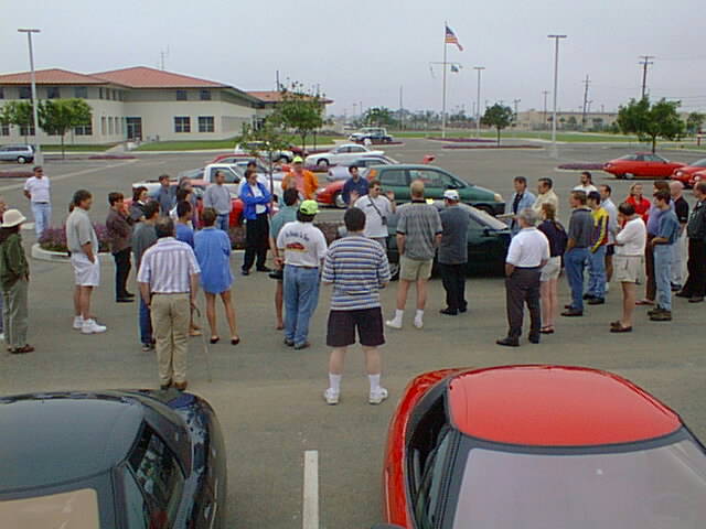 Getting directions for the first leg