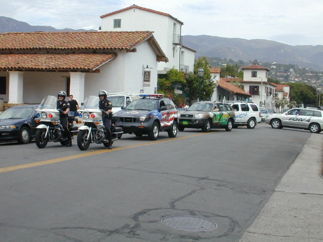 Fuel-cell vehicle parade