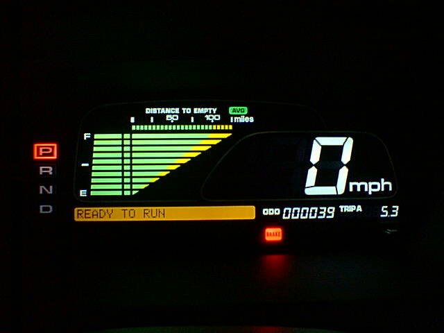 EV Plus dash-panel display