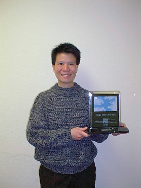 Gail Lee with CALSTART Blue Sky Award