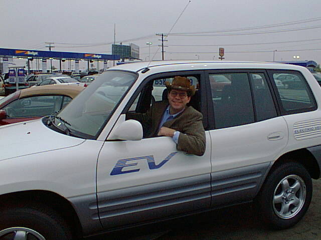 Toyota RAV4-EV from EV Rental Cars