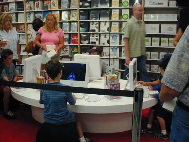 Kids' area and software