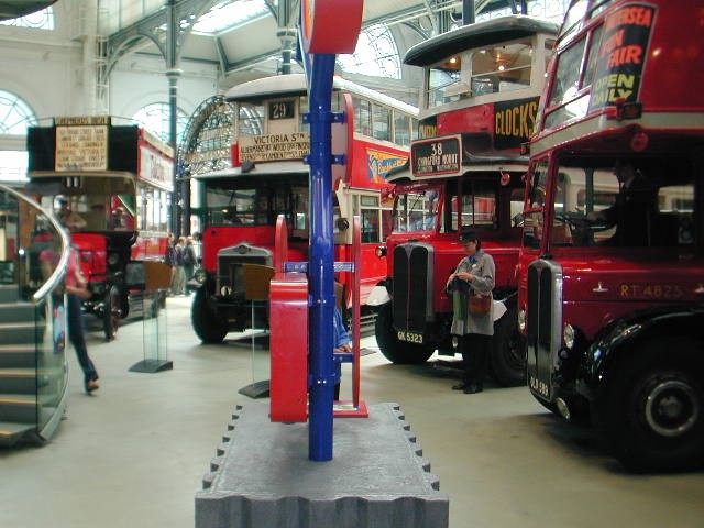 Buses at the London Transport Museum