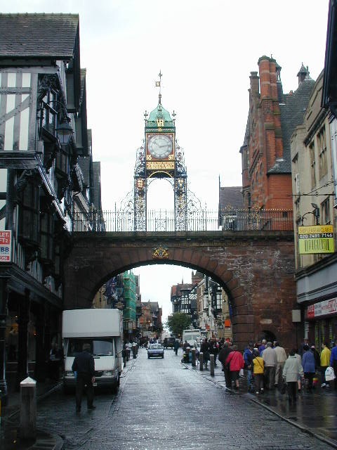 East Gate with clock