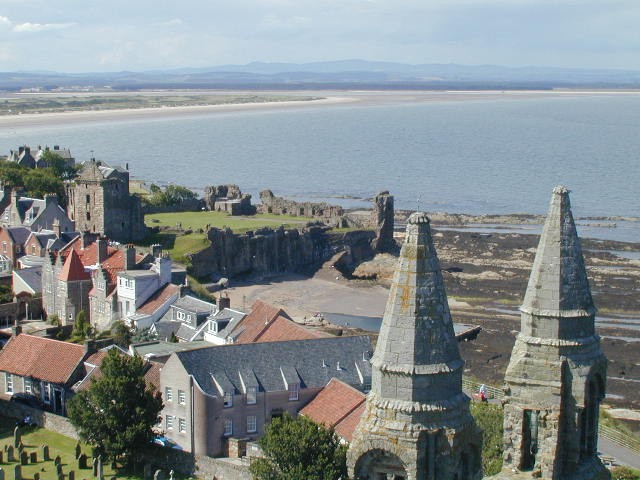 View from tower of St. Rule