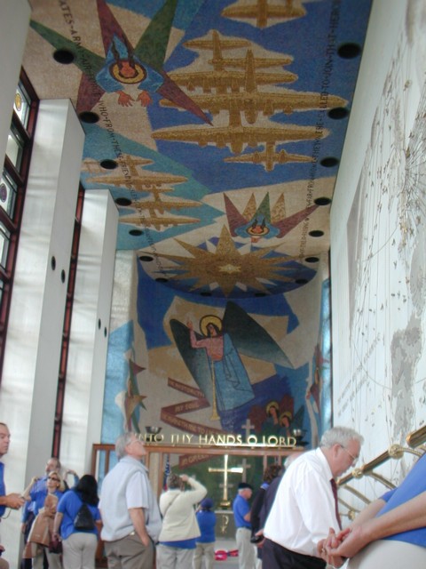Ceiling of memorial