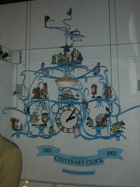 Peter Rabbit Centenary Clock