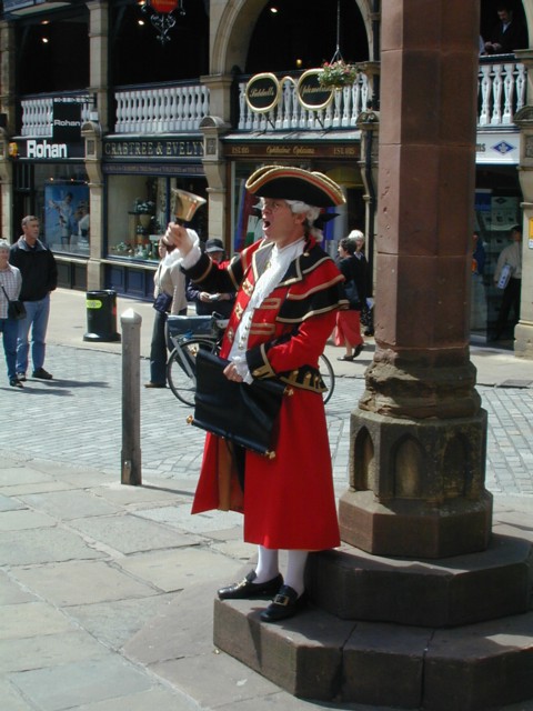 Chester town crier