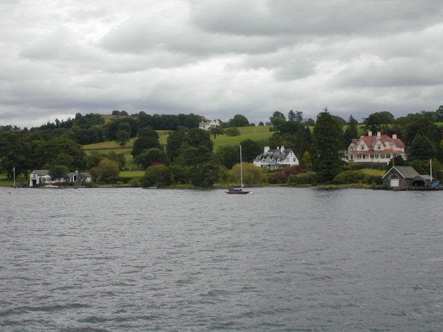 Along the shore of Lake Windermere