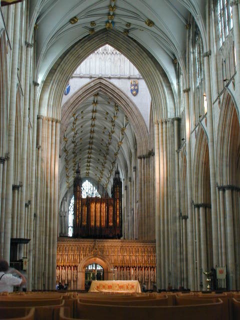 York Minster, inside