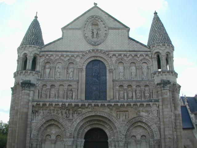 Facade of Notre Dame La Grande