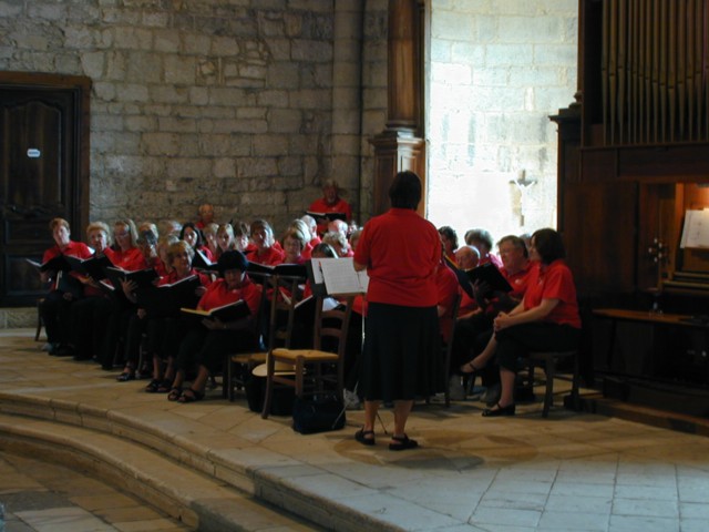 Singing during Mass