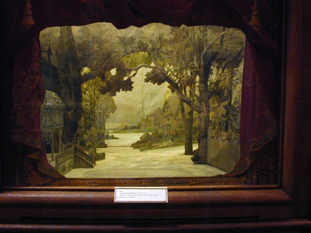 Model of scenery from William Tell