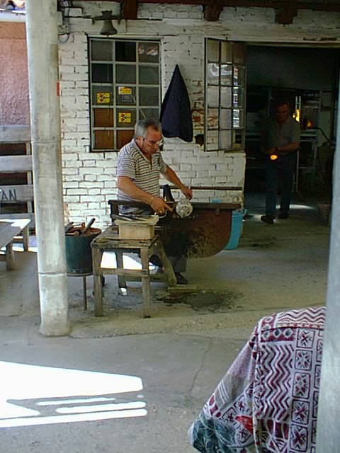 Glassblower on Murano