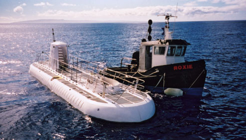 Atlantis IX electric submarine