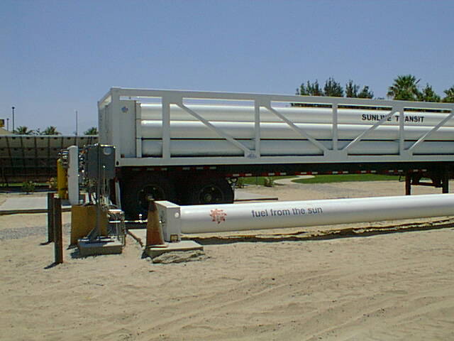 Solar hydrogen generation facility