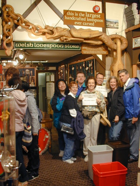 MBCCers with world's biggest lovespoon