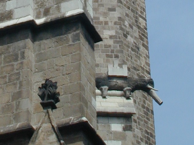 Elephant gargoyle