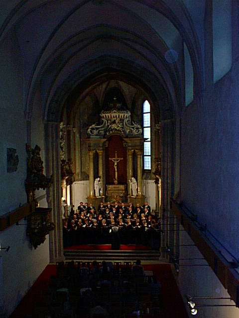 In the Clarist church