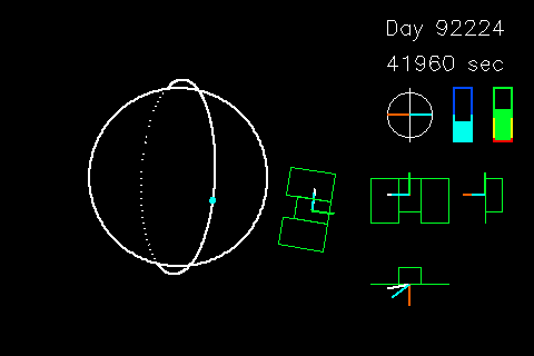First frame of movie for orbit 580