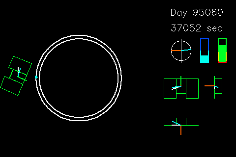 First frame of movie for orbit 14462
