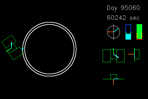 First frame of movie for orbit 14466