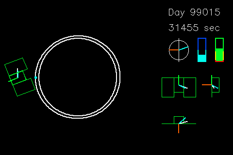 First frame of movie for orbit 35575